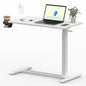 FLEXISPOT 28" Mobile Standing Desk Pneumatic Lift Computer Workstations
