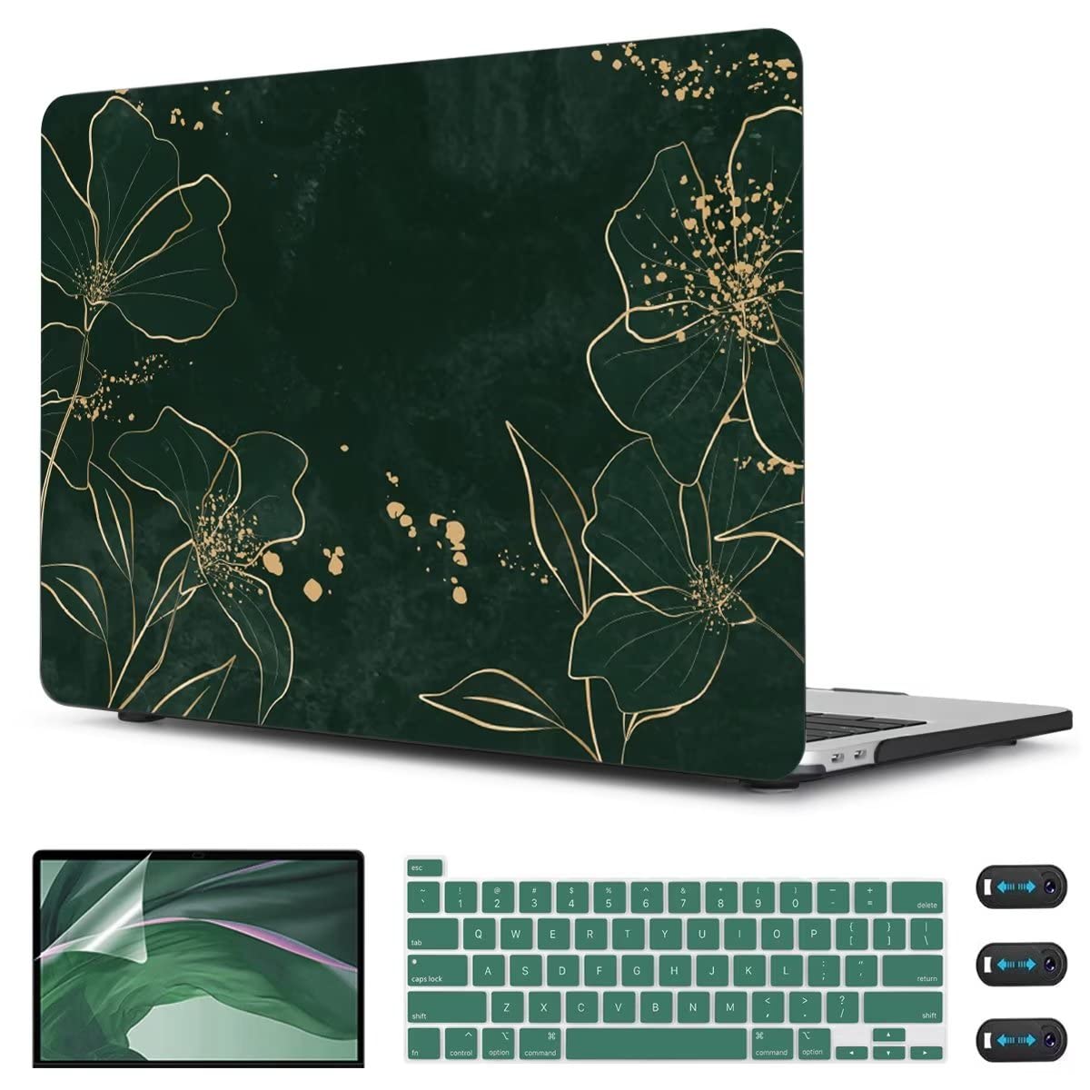 CISSOOK Compatible with MacBook Pro 13 inch Case 2025-2016 Release M2 M1