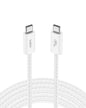 Belkin USB C to USB C Cable, 9.9ft, 60W - Type C Charger, iPhone Charger Cord, Soft, Braided, Flexible for iPhone 17, Galaxy S25, Pixel 10, Airpods, iPad Pro, Tablet & More, Travel Essentials - White