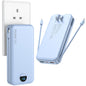 Ffnpua Portable Charger Power Bank 20000mAh PD20W w/Built-in Cables