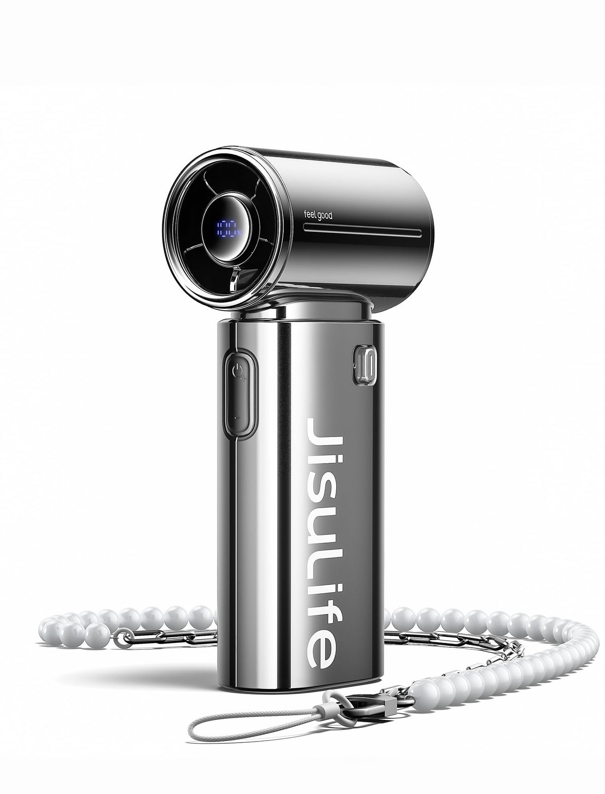 JISULIFE Portable Handheld Fan Life9, Turbo Airflow, Up to 12H Runtime