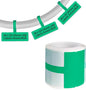 100 Pcs Cable Labels - Waterproof Wire Cord Label, Tear Resistant Wire Labels, Self Adhesive Cord Organizing Label, for Cable Management, Compatible with PUQU AQ20 Label Makers(Green) 38x60mm