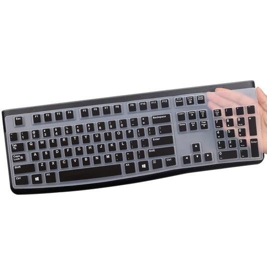 MUBUY Keyboard Cover & Skin Protector for Logitech MK120 - keyboard Protective Skin, US Layout