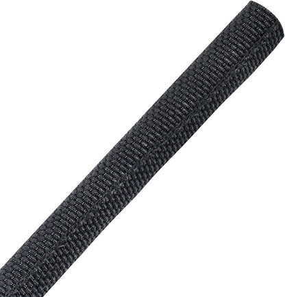 Wire-Loom-Tubing Black Self Wrapping Sleeving Cord Management Protector Coverage for Cables/Wires Harness/Hose/Pip (1/4" - 54 Feet)