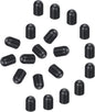 MECCANIXITY 20pcs Replacement Stylus Pen Tips 4.5mm Conductive Capacitive Touch Screen Pens Tips Silicone Rubber, Black
