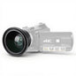 37mm 0.39X Professional HD Wide Angle Lens with Macro Lens and 37mm Phone Clip for Camcorder DSLR Camera
