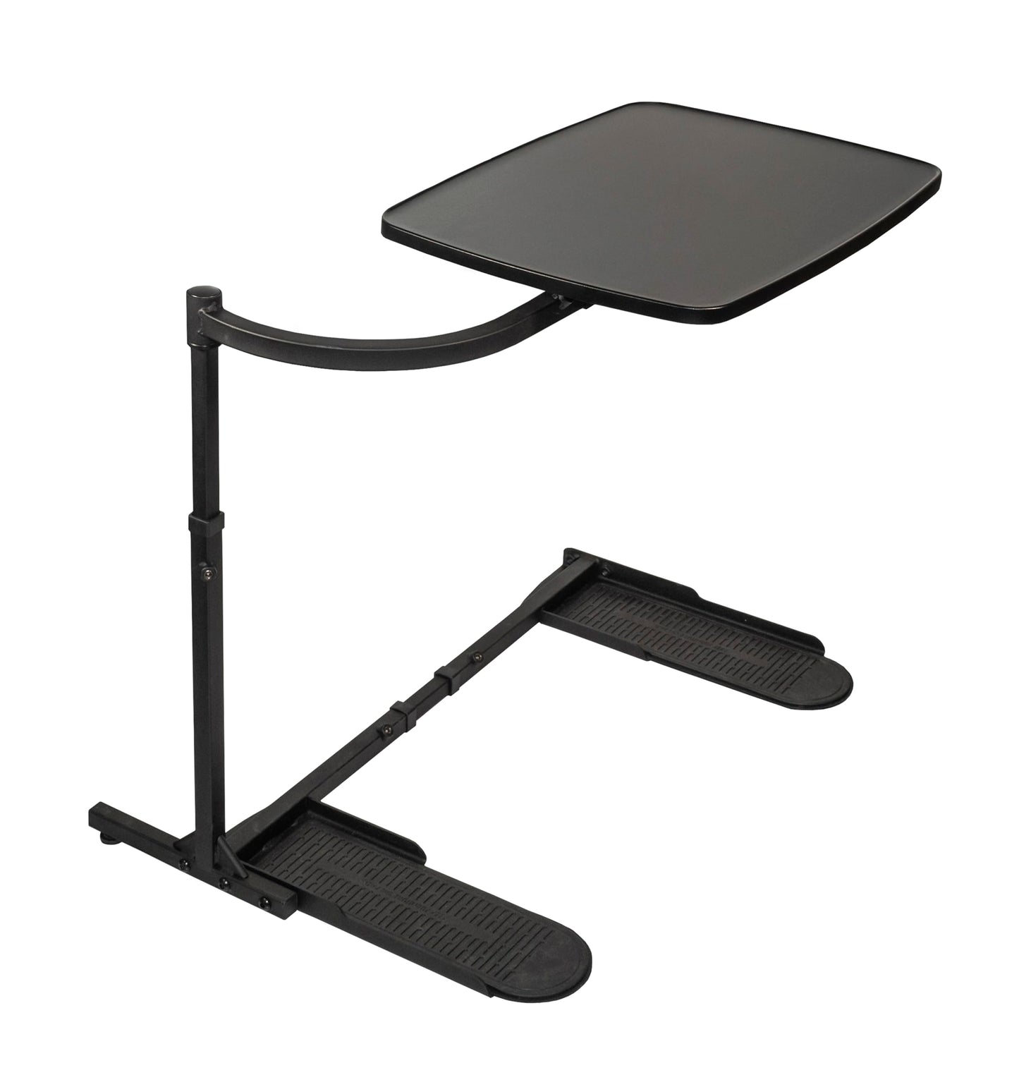 Stander Wonder Tray, Adjustable Swivel Table, Large Laptop Stand, Couch Desk, Side Tables & Gaming Bench, TV-Trays for Eating on Couches, Chairs, Recliners, Black