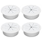 BOPOREAE 4 Pcs Desk Grommet 2-1/16" (53mm), Desk Hole Cover for Cables