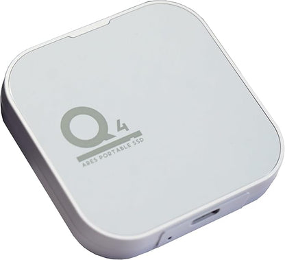 DATO Magnetic External SSD 4TB External Solid State Drive Portable SSD USB 4.0 Gen 3x2 up to 4000/3600 MB/s Type-C 4K ProRes HDR Record, Compatible with iPhone 15&16 Pro Max - ARES Q4 Series