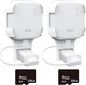 256GB MicroSD Card & Wall Mount for Blink Sync Module XR with Short Cable – Declutter, Save Space, and Effortlessly Enhance Security(2 Pack)