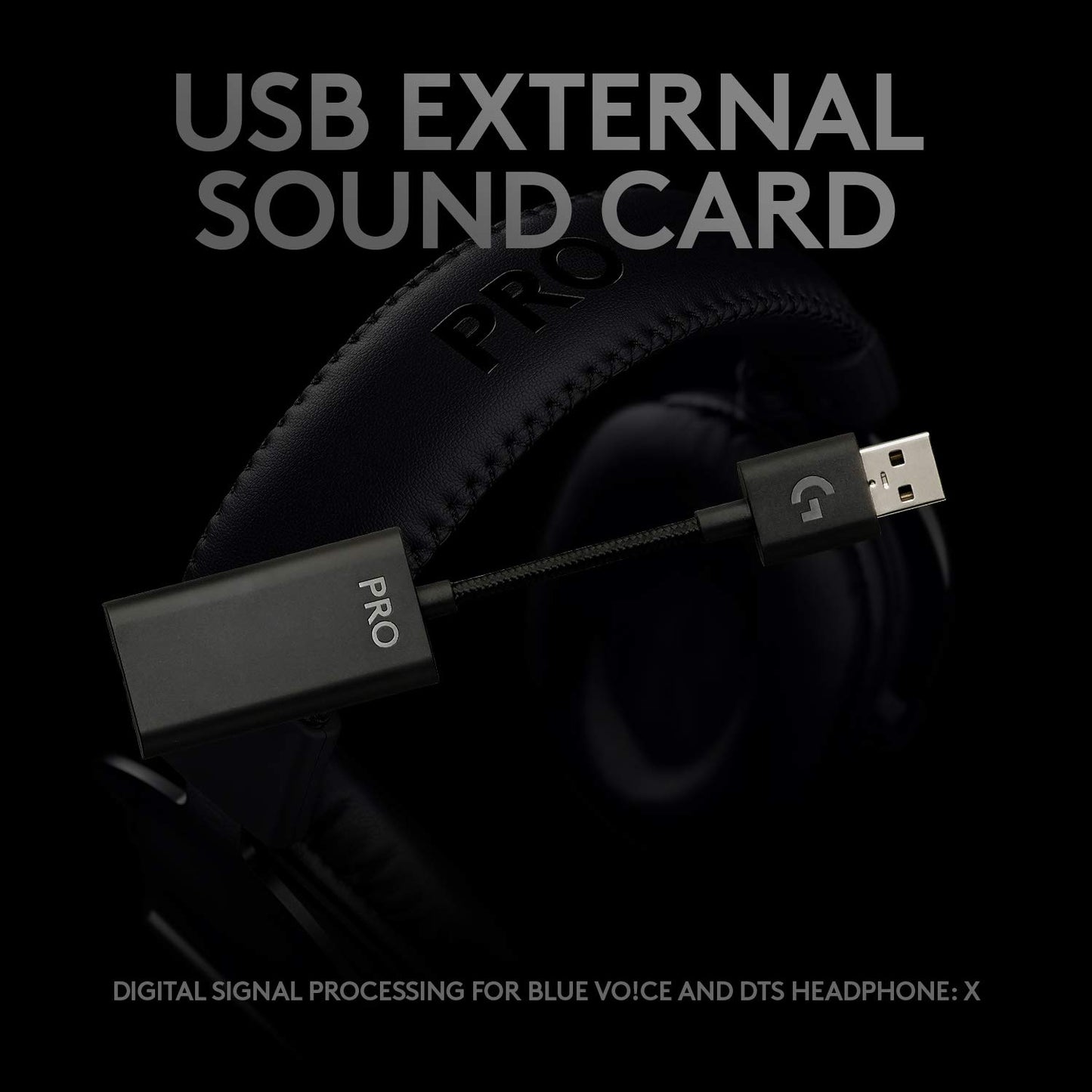 Logitech G PRO X Wired Gaming Headset - Black