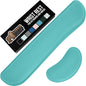 GORILLA GRIP Silky Gel Memory Foam Wrist Rest for Computer Keyboard, Mouse, Ergonomic Design for Typing Pain Relief, Desk Pads Support Hand, Arm, Mousepad Rests, Stain Resistant, 2 Piece Pad Turquoise