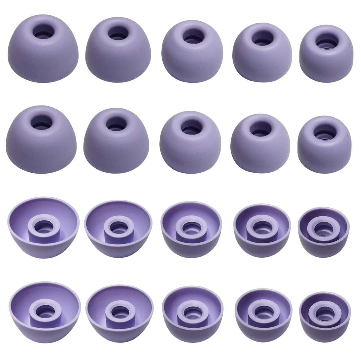 Silicone Earbuds Tips for Powerbeats Pro 2 Replacement Ear Tips XL/L/M/S/XS