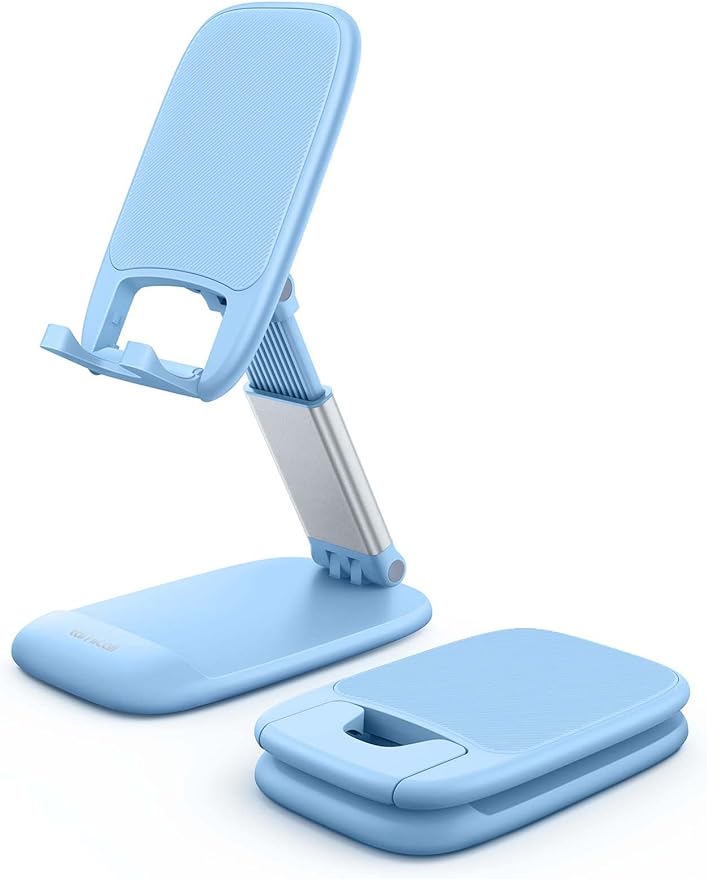 Lamicall Easter Basket Stuffers for Teens Girls Boys Cell Phone Stand, Blue Cell Phone Holder for 4-8'' Smartphone, Easter Basket Essentials