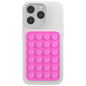 Silicone Phone Sticky Grip, Suction Phone Case Mount for iPhone and Android, Hands-Free Sticky Cell Phone Grip, Mobile Fidget Mirror Holder for Selfies and Videos