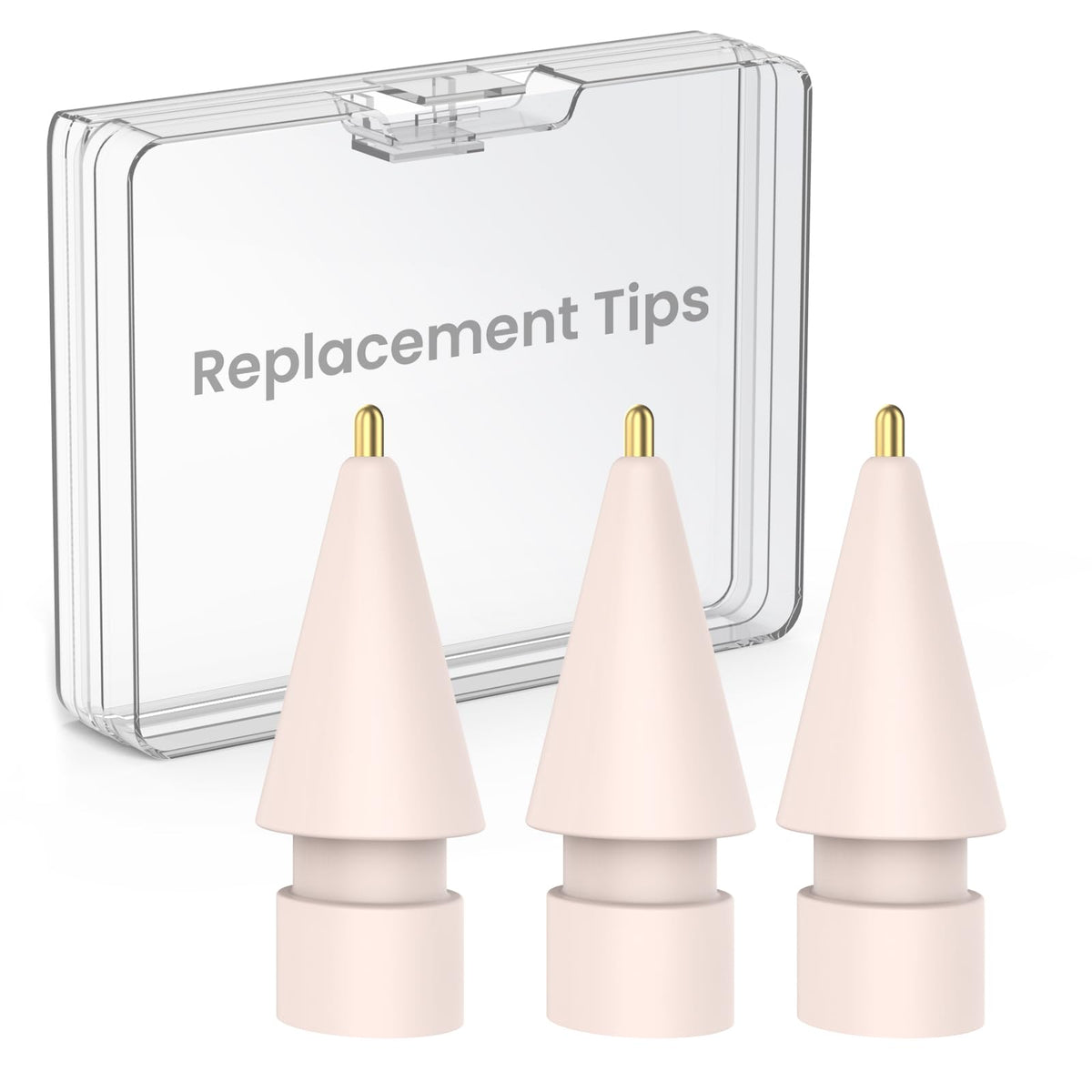 Delidigi Replacement Tips for Apple Pencil Pro/2nd/1st/USB-C, 3 Pack