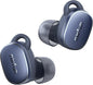 EarFun Free Pro 3 Noise Cancelling Wireless Earbuds, Hi-Res Sound, Snapdragon Sound with Qualcomm aptX™ Adaptive, 6 Mics ENC, Bluetooth 5.3 Earbuds, Multipoint Connection, Custom EQ App, Navy Blue