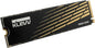 KLEVV CRAS C925 500GB M.2 2280 NVMe PCIe Gen4x4 Internal Gaming SSD with Aluminium Heatsink, Compatible with PS5, up to 7400MB/s (K500GM2SP0-C9T)