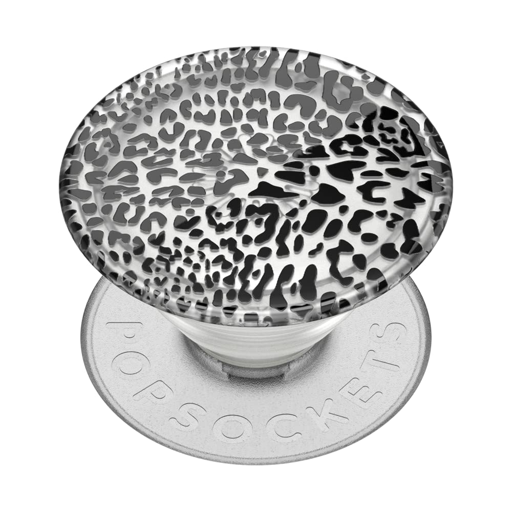 PopSockets Adhesive Phone Grip, Holder- Black Smoke