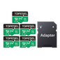 TOPESEL 128GB Micro SD Card 2 Pack with Adapter, High Speed TF Card, Memory Card microSDXC for Camera, Smartphone, Tablet, Dash Cam, Drone, UHS-I, U3, A1, 4K UHD, V30(128GB 2Pack)