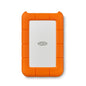 LaCie Rugged Mini Portable External Hard Drive, 4TB, 2.5", for PC, Mac, iPad, and iPhone, with Data Rescue Service