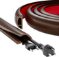 9.8ft Floor Cord Cover, Silicone Wire Hider, Hide Extension Cords, Protect Cords, Prevent Cable Trips, Heavy-Duty Adhesive-Backed Anti-Trip Cable Protector for Floor, Desk & Wall