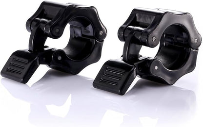 1 inch Barbell Collar Weight Lifting Barbell Clamps Quick Release Dumbbell Collars Locking Collar for Workout Home Gym Training