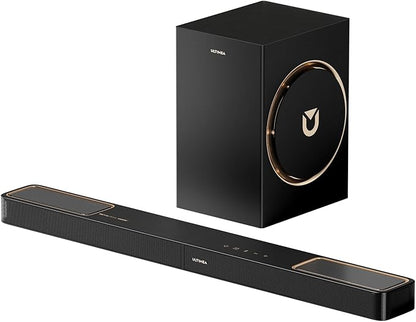 ULTIMEA 3.1.2ch Sound Bar with Dolby Atmos, Surround Sound System for TV with 6.5 inch Subwoofer, Sound Bar for Smart TV, Soundbar with Subwoofer for Home Theater, BT 5.4, HDMI eARC, Skywave F30 Boom