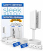 Smart Sleek Socket: Universal Outlet Concealer with Wi-Fi Smart Power Strip