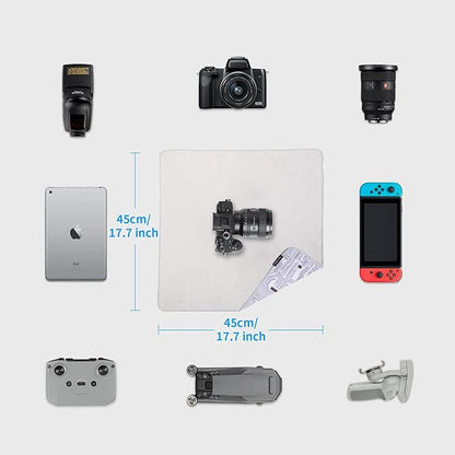 PGYTECH Protective Wrap, Anti-scratch Lens Wrap, Self-Adhesive Cloth Protective Wrapper for DSLR, Lens, Phone, Accessories
