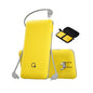 Portable Charger with Built-in Cables and AC Wall Plug, USB C External Battery Pack, 10000mAh Travel Essentials Power Bank Compatible with iPhone17/16/15/14/13, Samsung Galaxy, Pixel,Tablet and More
