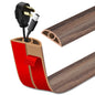 LSGCQ Floor Cord Cover Self Adhesive Cord Hider Floor Cable Management