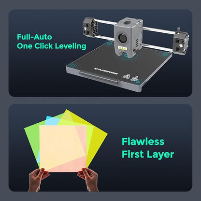 FLASHFORGE Adventurer 5M Pro 3D Printer with 1 Click Auto Printing System, 600mm/s High-Speed, Quick Detachable 280°C Nozzle, Core XY All-Metal Structure, Multi-Functional 220x220x220mm 3D Printer
