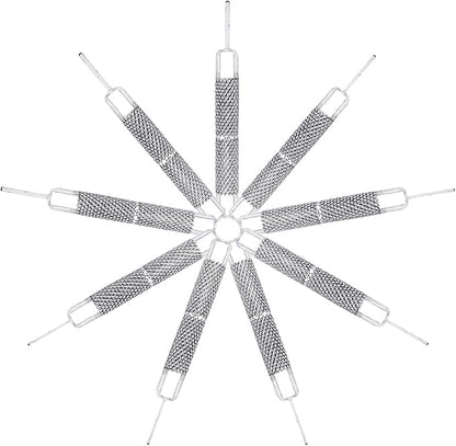 16 Pieces SIM Card Removal Openning Tool Tray Eject Pins Needle Opener Ejector Compatible with All iPhone Apple iPad HTC Samsung Galaxy Cell Phone Smartphone Watchchain Link Remover