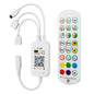 RGBZONE Mini 4PIN LED Controller 24 Keys IR Wireless Remote for RGB Strips