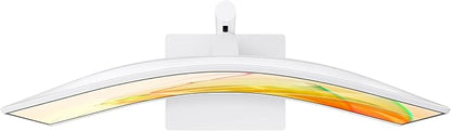 Samsung 34” ViewFinity (S65TC) Series Ultra-WQHD 1000R Curved Computer Monitor, HDR10, 100Hz, AMD FreeSync, Thunderbolt 4, Height Adjustable Stand, Built-in Speakers, Eye Care, LS34C650TANXGO, 2024