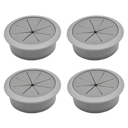 BOPOREAE 4 Pcs Desk Grommet 2" (50mm), Desk Hole Cover for Cables