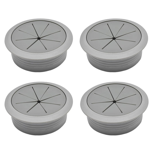 BOPOREAE 4 Pcs Desk Grommet 2" (50mm), Desk Hole Cover for Cables