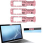 Webcam Cover, 3 Pieces, Laptop Camera Cover, Privacy Shielding Capacity is Twice as Big as The Traditional, Suitable for Computer Mobile Phones, laptops, Tablets and so on (Black)