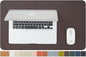 Cork Desk Mat - Small Dual-Sided Desk Pad for Office and Home - Desk Organization and Accessories - Ideal for Large Mouse Pad and Small Desk Mats on Top of Desks(Coffee,23.6"x 13.8")