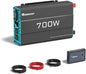 Renogy Inverter P2 700 watt Pure Sine Wave Inverter, Solar Car Power Inverter 12V to 120V AC Converter for RV, Truck, Camping, Home Backup, Outdoor, Emergency, Off-Grid Living, 16.4FT Remote Control
