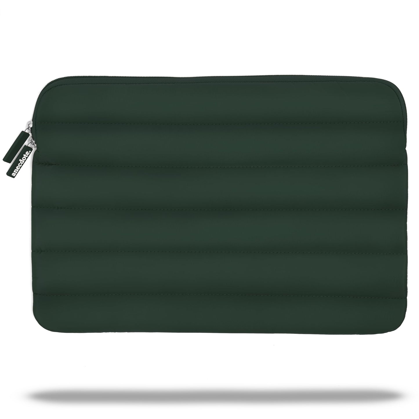 ANECDOTE Laptop Case 15-16 Inch – A Perfect Laptop Sleeve - Compatible with MacBook Air/Pro 15 inch M3 M2 M1 Chip Pro Max 2023-2021 – Fits well, Made of 100% Nylon with Aesthetic Design (Forest Green)