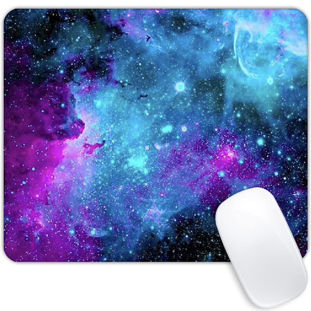 Galaxy Nebula Universe Space Mouse pad Customized Mousepad Non-Slip Rubber Base Mouse Pads for Computers Laptop Office Desk Accessories Mouse pad