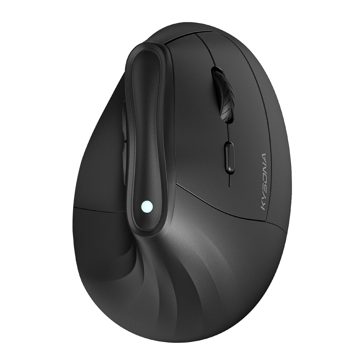 KYSONA Ergonomic Mouse Wireless, Bluetooth Vertical Mouse, 5-Level Adjustable DPI, 2.4G Silent Switch Mice for Windows, MacOS, IPadOS, Laptop, PC, Green