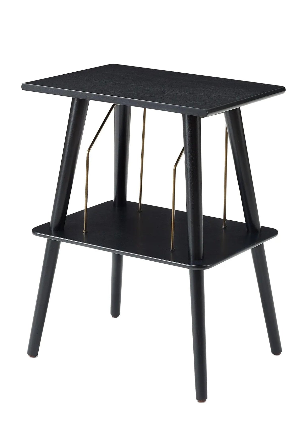 Crosley Manchester Record Player Stand, Media Console with Vinyl Storage, Modern Home Organizer, Black