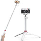 ULANZI MT-44 Extendable Phone Tripod, 59" Portable Selfie Stick Vlog White