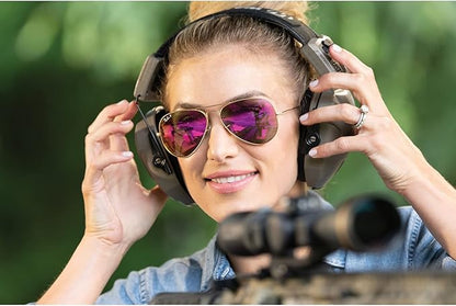 Walker's Digital Electronic Muff-26db Nrr Noise Protection Sound Enhancement Shooting Safety Earmuff, 2 AAA Batteries