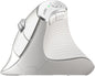 Nulea M510 Vertical Mouse Wireless, Ergonomic Mouse for Comfy Tracking, 3 Adjustable DPI (800-1200-1600), 2.4G Wireless Vertical Mouse with 6 Buttons, Compatible with Windows, Mac OS, Laptop, White