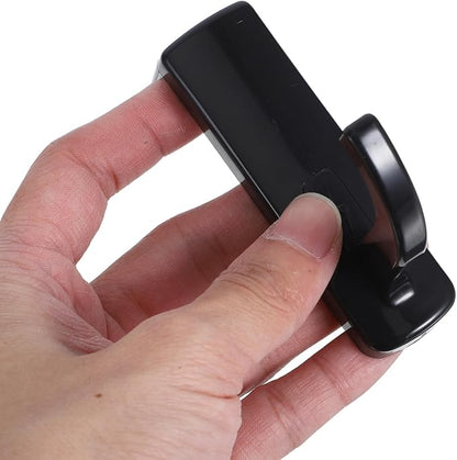 Angoily 20 Pcs Headphone Hook, Self Adhesive Plastic Computer Gaming Headset Hanger, Earphones Headset for PC Monitor Screen Edge, Desk Brackets Wall