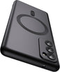 LEKEVO Magnetic for Samsung Galaxy S20 FE 5G Case 【Compatible with MagSafe】【Built-in Camera Lens Protector】 Slim Soft TPU Shockproof Phone Shell (Black)